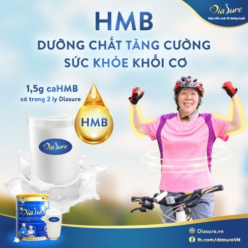 HMB- dưỡng chất tăng cường sức khỏe khối cơ