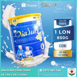 Sữa non diasure dành cho người tiểu đường 850gram