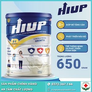 Sữa non Hiup chính hãng hộp 650gr - sữa cho trẻ em suy dinh dưỡng
